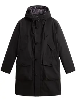 Woolrich: Чёрный пуховик 