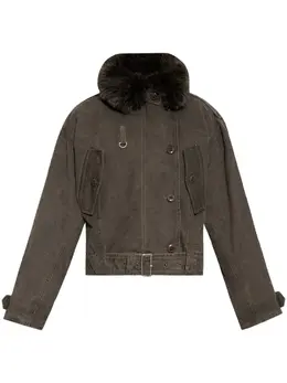 Kenzo: Шуба из искусственного меха 