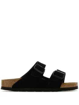 Birkenstock: Чёрные сандалии  Arizona