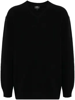A.P.C.: Чёрный свитер 