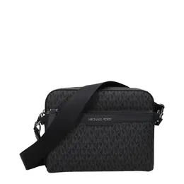 Michael Kors Black Fabric Crossbody Bag mi15398852198665bt