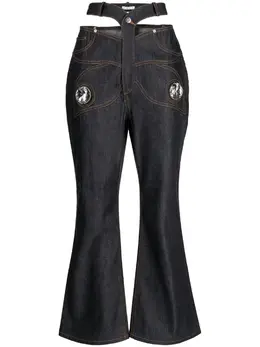 AREA: Расклешённые джинсы 