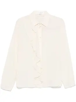 Victoria Beckham: Шёлковая рубашка 
