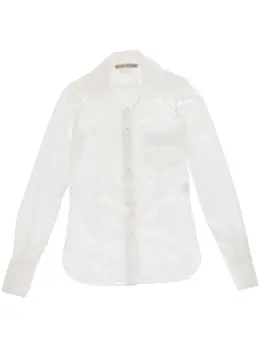 Balenciaga Pre-Owned: Прозрачная рубашка 