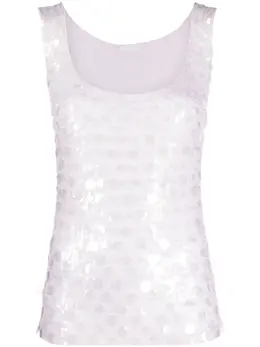 P.A.R.O.S.H.: Майка с блёстками 