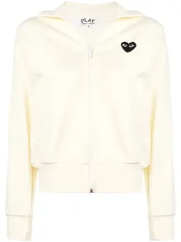 Comme Des Garçons Play: Куртка  Heart с принтом