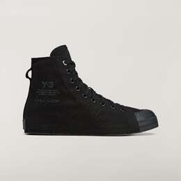 Высокие кроссовки Adidas Y-3 Nizza Hi, цвет Black/Black/Black jr8804 | black/black/black