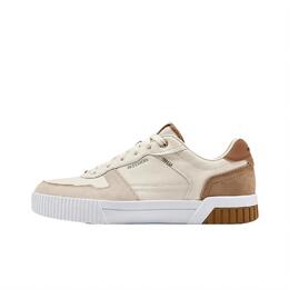 Skechers Низкие кроссовки для скейтбординга Court Classics, мужские, белые, коричневые 254040w-ntbr | natural brown 46