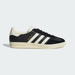 Кроссовки Adidas Gazelle Indoor Shoes, цвет Core Black/Cream White/Gold Metallic jq8385 | core black/cream white/gold metallic