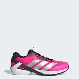 Кроссовки Adidas adizero Ubersonic 5 Tennis Shoes, цвет Lucid Pink/Silver Metallic/Core Black jq2901 | lucid pink/silver metallic/core black