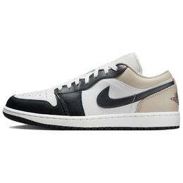 Jordan Кроссовки 1 Low Black Toe Rattan 553558-153 | white black