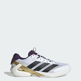 Кроссовки Adidas adizero Ubersonic 5 Tennis Shoes, цвет Cloud White/Core Black/Aurora Plum jq3778 | cloud white/core black/aurora plum