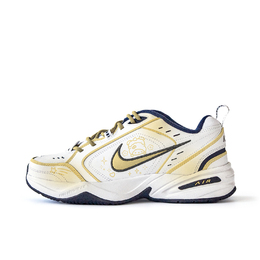 Nike Air Monarch 4 противоскользящие износостойкие низкие массивные кроссовки унисекс белый - белый, цвет White 415445-102(team189-奶芙糖) | white