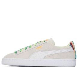 Кеды Puma Suede Classic Just For Fun 'White Green', белый 390503-01 | white