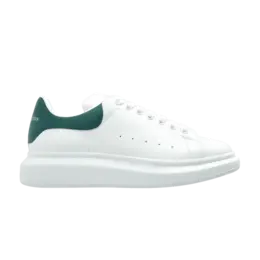 Кроссовки Alexander McQueen Oversized Sneaker, White Green 553680 wiaee 9197 | white