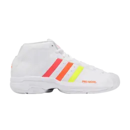 Кроссовки Adidas Pro Model 2G, White App Signal Orange fz0903 | white