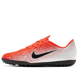 Кроссовки steam 12 club tf Nike, белый ah7386-801 | white/orange