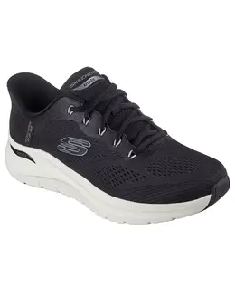 Мужские слипоны: Arch Fit 2.0 - Lestur, повседневные кроссовки с широкой колодкой от Finish Line Skechers, черный 19770918 | black