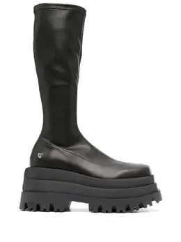 NAKED WOLFE: Чёрные сапоги 