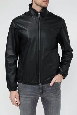 EMPORIO ARMANI: Кожаная куртка 