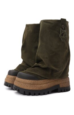 Naked Wolfe: Сапоги цвета хаки 