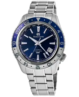 Grand Seiko Sport Collection GMT Automatic Blue Dial Stainless Steel Men's Watch sbgj237g