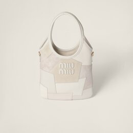 Сумка из кожи плюща Miu Miu, белый 5ba281_2cri_f0k74_v_oln | talc