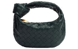 JODIE Крошечная женская сумка из ягненка чернильно-зеленая Bottega Veneta 651876vcpp53014