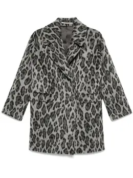 Tagliatore: Пальто с леопардовым принтом 