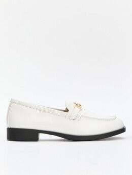Love Moschino: Белые лоферы 
