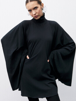 Mm6 Maison Margiela: Чёрное платье 