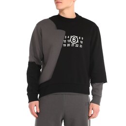 Mm6 Maison Margiela: Чёрная толстовка 