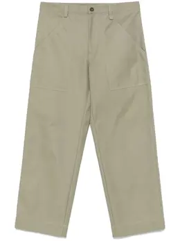 Maison Kitsuné: Светлые брюки 