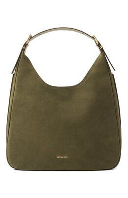 MICHAEL Michael Kors: Зелёная сумка 