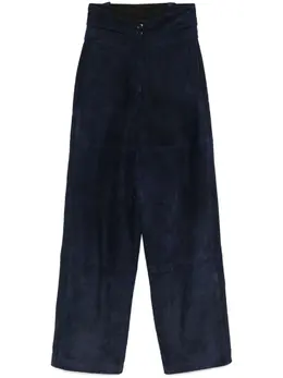 Gianfranco Ferré Pre-Owned: Замшевые брюки 