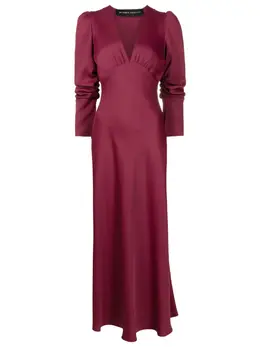 Gloria Coelho: Платье с v-образным вырезом 