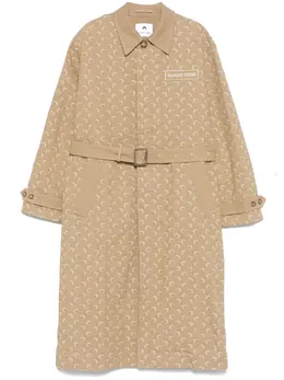 Marine Serre: Тёмное пальто 