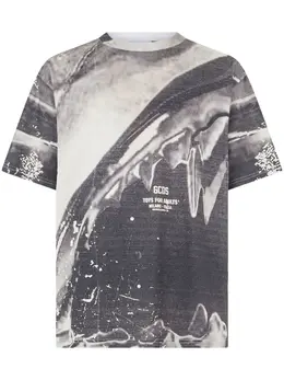 GCDS: Футболка оверсайз 
