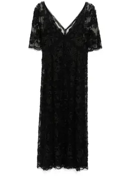 Louis Vuitton Pre-Owned: Чёрное платье 