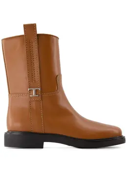 Tod's: Коричневые ботинки 