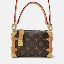 Louis Vuitton: Коричневая сумка 