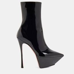 Amina Muaddi: Чёрные ботинки 