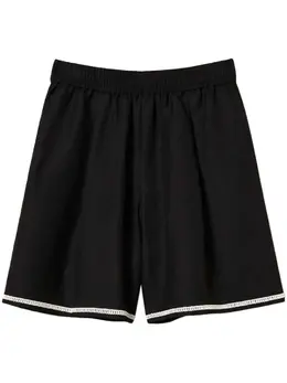 TWINSET: Чёрные шорты 