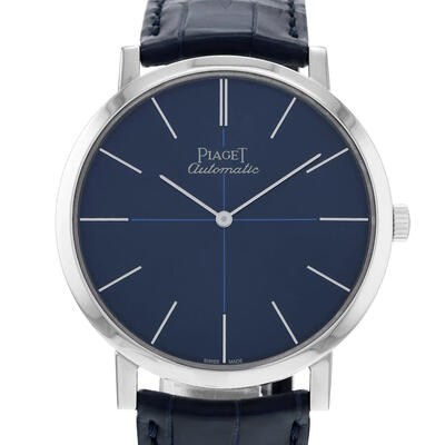 Patek Philippe Altiplano Blue Dial Mens Watch G0A42105 Piaget (blue, arb5290)