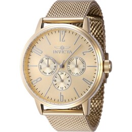 Invicta Specialty Store Exclusive Quartz Gold Dial Ladies Watch 47629