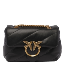 Pinko Love Puffer Mini Shoulder Bag 100039 a0f2 z99q nero antique gold