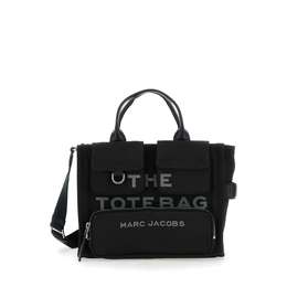 Marc Jacobs The Travel Tote Tote In Black Cotton 2p5htt021h03-001