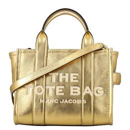 Marc Jacobs The Small Tote Bag In Metallic Leather 2f3htt004h01710