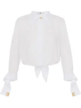 Elisabetta Franchi: Белая рубашка 