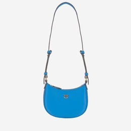 Pinko Baby Half Moon Leather Shoulder Bag 103538a0f1f32q